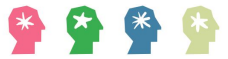 Four small spark heads